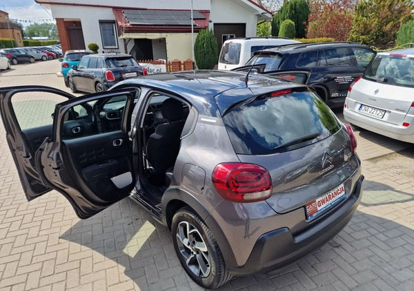 Citroen C3 cena 55900 przebieg: 26000, rok produkcji 2021 z Rzgów małe 562